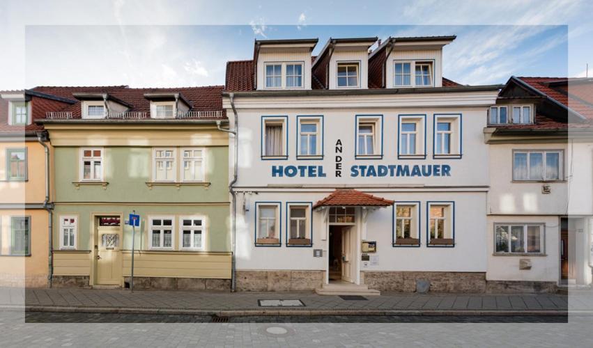 Hotel Muehlhaeuser Hof Und Stadtmauer Mühlhausen Exteriér fotografie