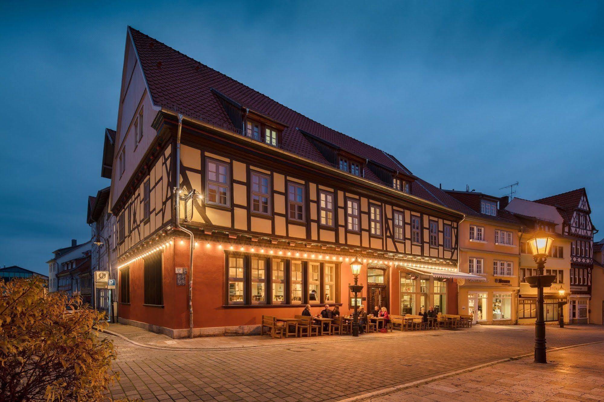 Hotel Muehlhaeuser Hof Und Stadtmauer Mühlhausen Exteriér fotografie